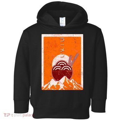 Vintage Japanese Ramen Bowl Toddler Hoodie