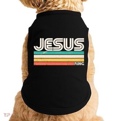 Vintage Jesus King Doggie Tank