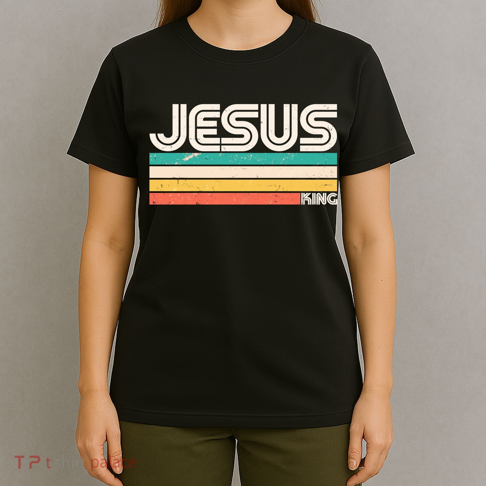 Vintage Jesus King T-Shirt