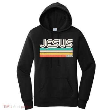 Vintage Jesus King Women's Hoodie
