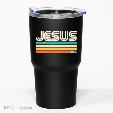 Vintage Jesus King Tumbler
