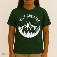 Vintage Just Breathe Nature Adventure T-Shirt thumb 4