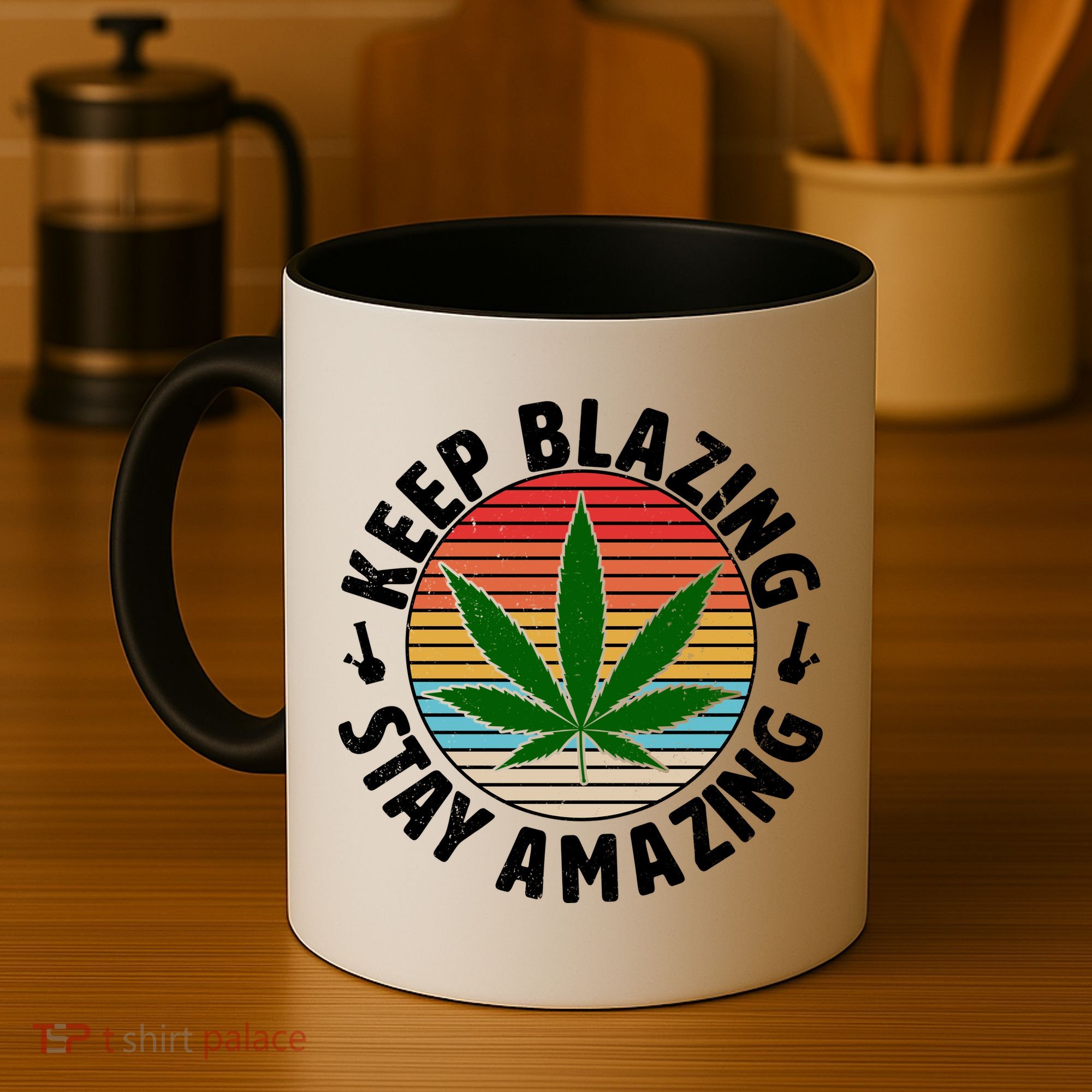 Vintage Keep Blazing Stay Amazing Coffee Mug