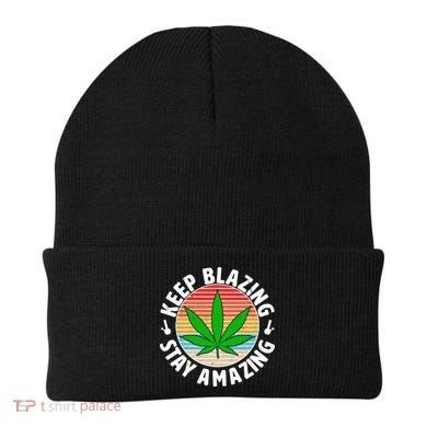 Vintage Keep Blazing Stay Amazing Beanie