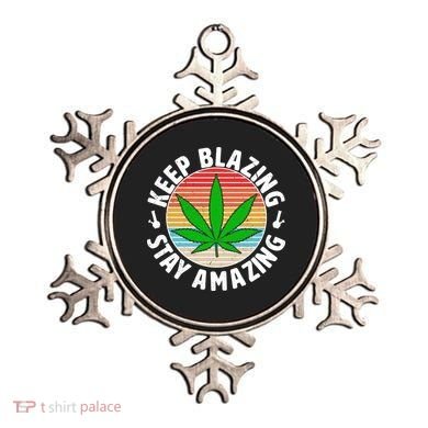 Vintage Keep Blazing Stay Amazing Ornament