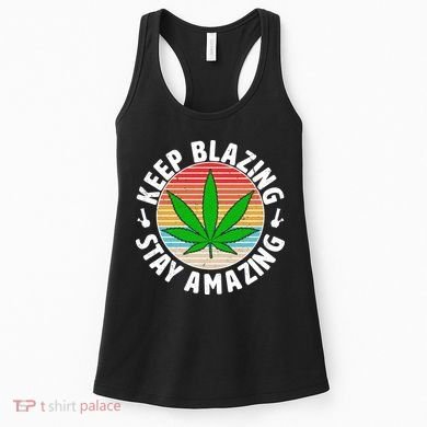 Vintage Keep Blazing Stay Amazing Women's Tank Top