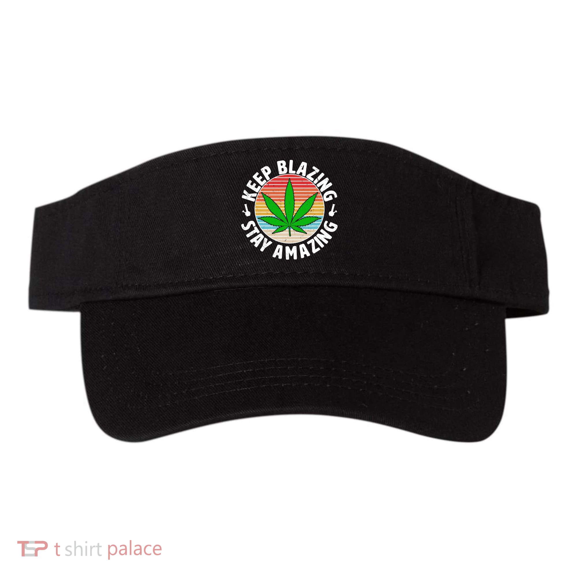 Vintage Keep Blazing Stay Amazing Visor