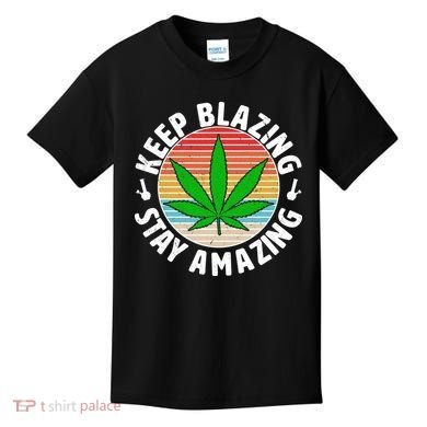 Vintage Keep Blazing Stay Amazing Kids T-Shirt