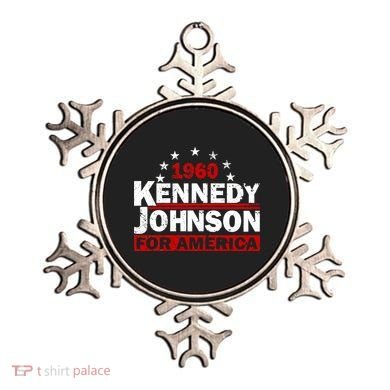 Vintage Kennedy Johnson 1960 For America Ornament