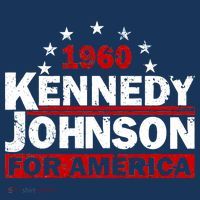 Vintage Kennedy Johnson 1960 For America T-Shirt thumb 7