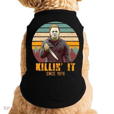 Vintage Killin' It Since 1978 Classic Movie Doggie Tank