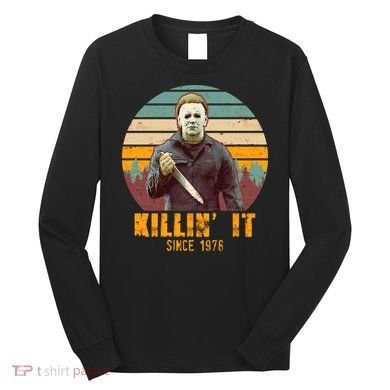 Vintage Killin' It Since 1978 Classic Movie Long Sleeve Shirt