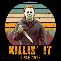 Vintage Killin' It Since 1978 Classic Movie T-Shirt thumb 7