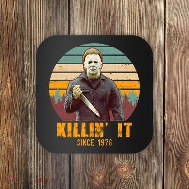 Vintage Killin' It Since 1978 Classic Movie Coaster