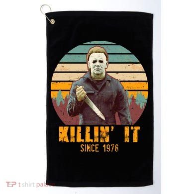 Vintage Killin' It Since 1978 Classic Movie Golf Towel