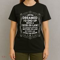 Vintage Label Freaking Awesome Mother-In-Law T-Shirt thumb 4
