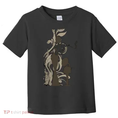 Vintage Lady Smoking Record Player Toddler T-Shirt