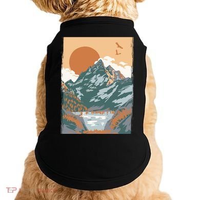 Vintage Landscape Doggie Tank