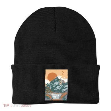 Vintage Landscape Beanie