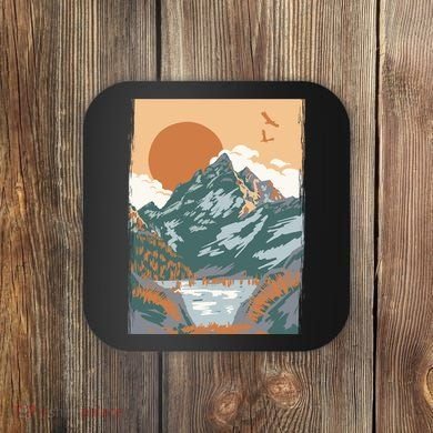 Vintage Landscape Coaster