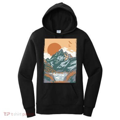 Vintage Landscape Women's Hoodie