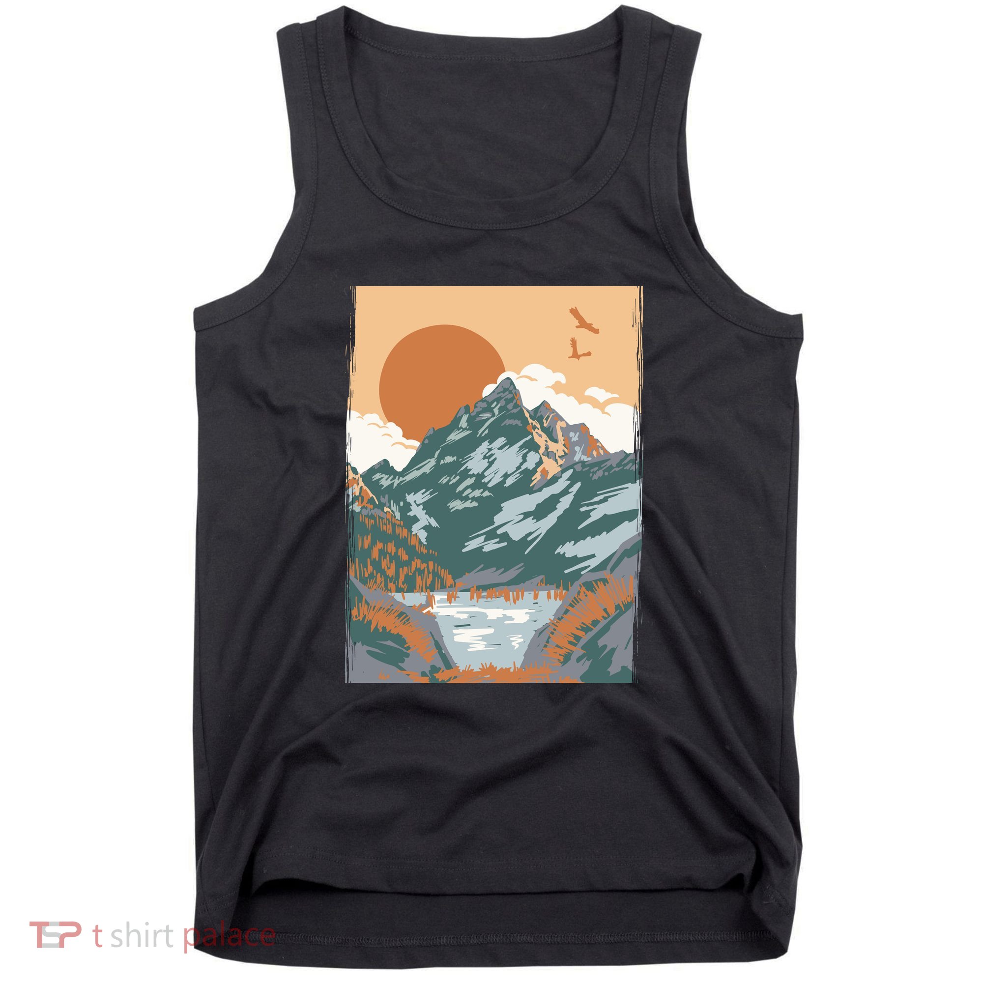 Vintage Landscape Tank Top