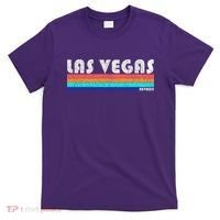 Vintage Las Vegas Nevada Stripe Logo T-Shirt thumb 0