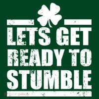 Vintage Let's Get Ready To Stumble Irish T-Shirt thumb 7