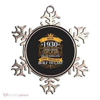 Vintage Limited Edition May 1930 Birthday Ornament