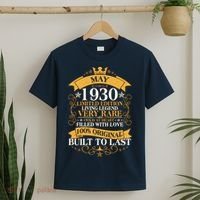 Vintage Limited Edition May 1930 Birthday T-Shirt thumb 2