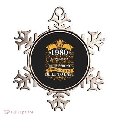 Vintage Limited Edition May 1980 Birthday Ornament
