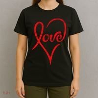 Vintage Love Heart Symbol T-Shirt thumb 4