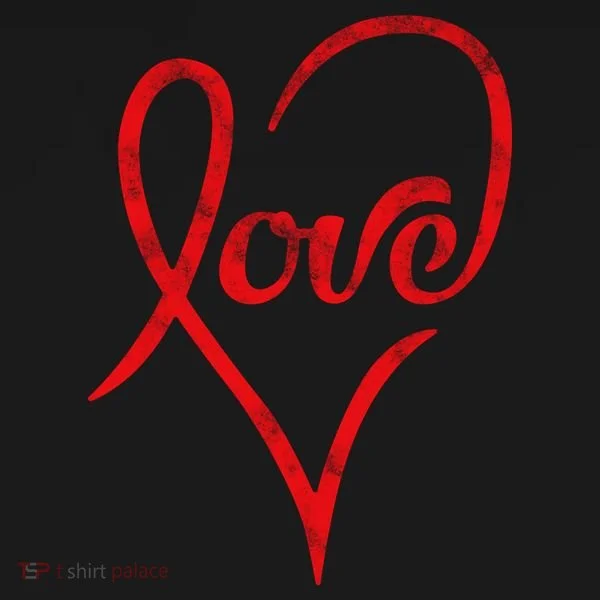 Vintage Love Heart Symbol Tank Top