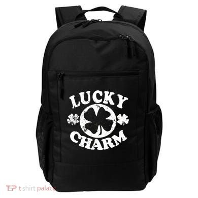 Vintage Lucky Charm Irish Clover Backpack