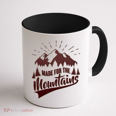Vintage Made For The Mountains Wilderness Coffee Mug back