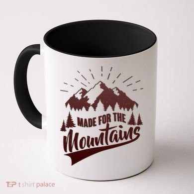 Vintage Made For The Mountains Wilderness Coffee Mug