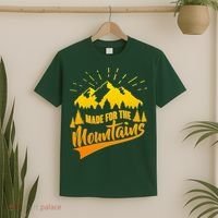 Vintage Made For The Mountains Wilderness T-Shirt thumb 2