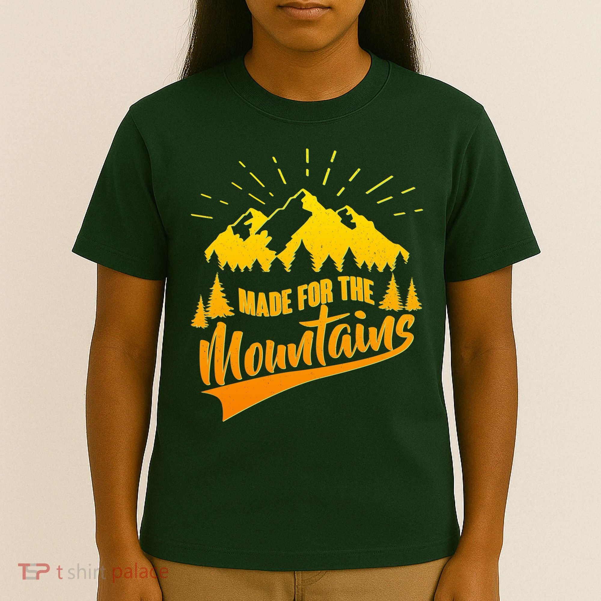 Vintage Made For The Mountains Wilderness T-Shirt