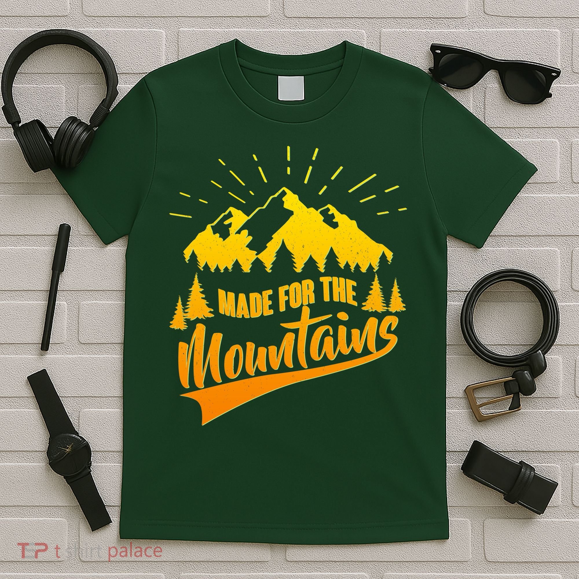 Vintage Made For The Mountains Wilderness T-Shirt