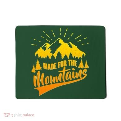 Vintage Made For The Mountains Wilderness Mousepad