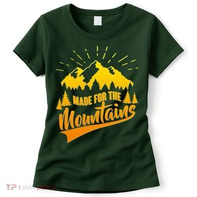 Vintage Made For The Mountains Wilderness Women's T-Shirt