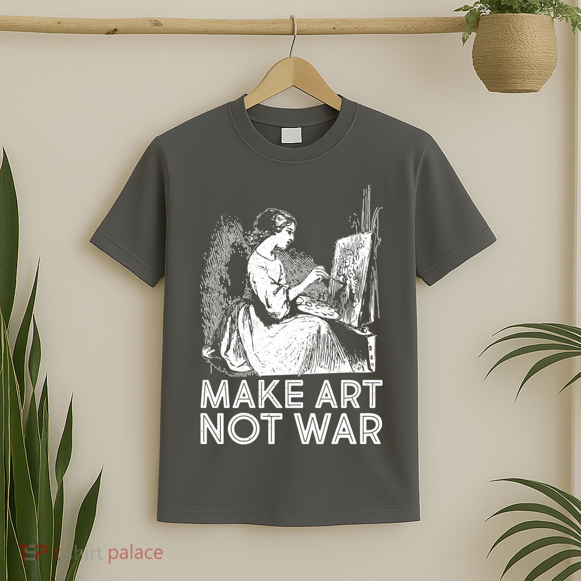 Vintage Make Art Not War T-Shirt