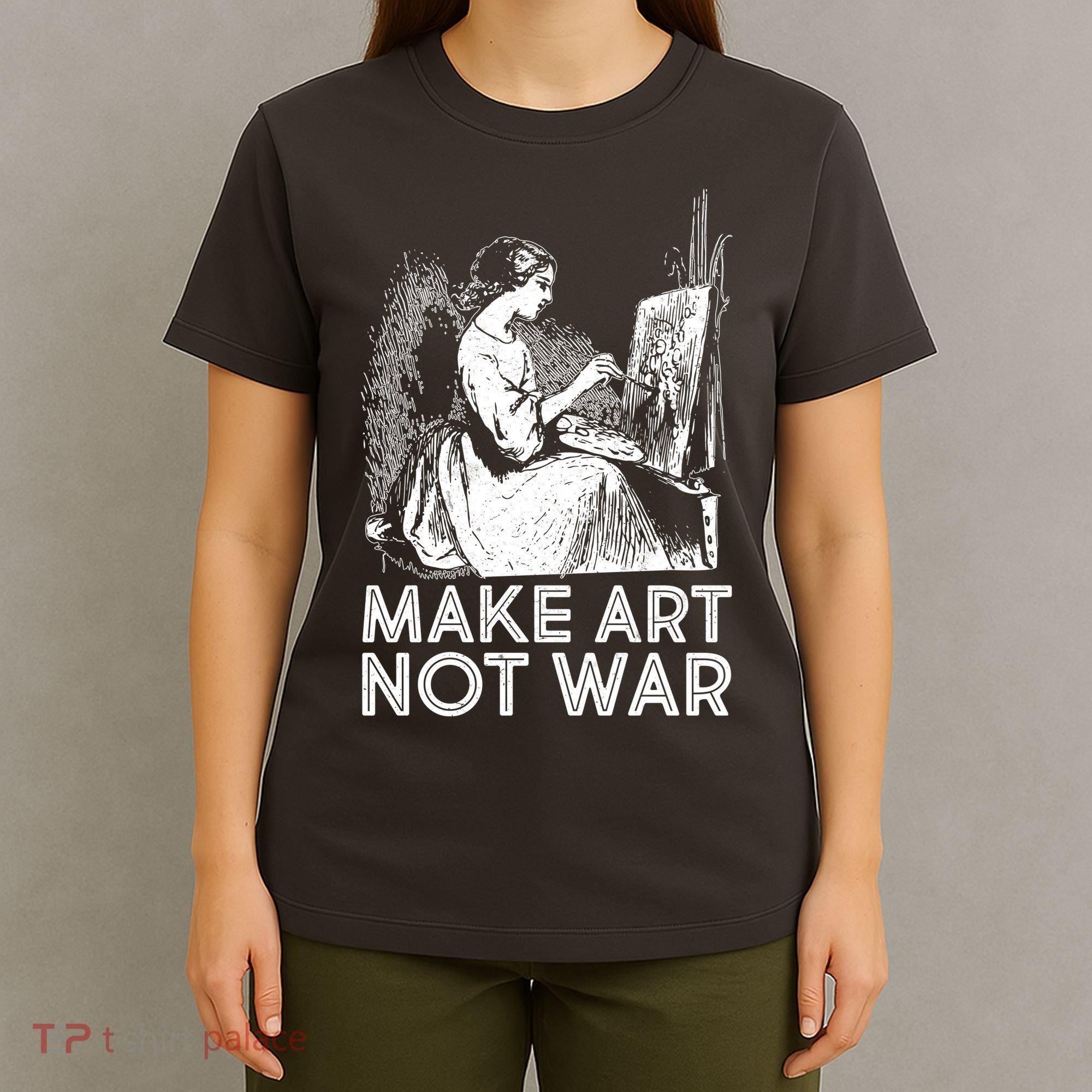 Vintage Make Art Not War T-Shirt