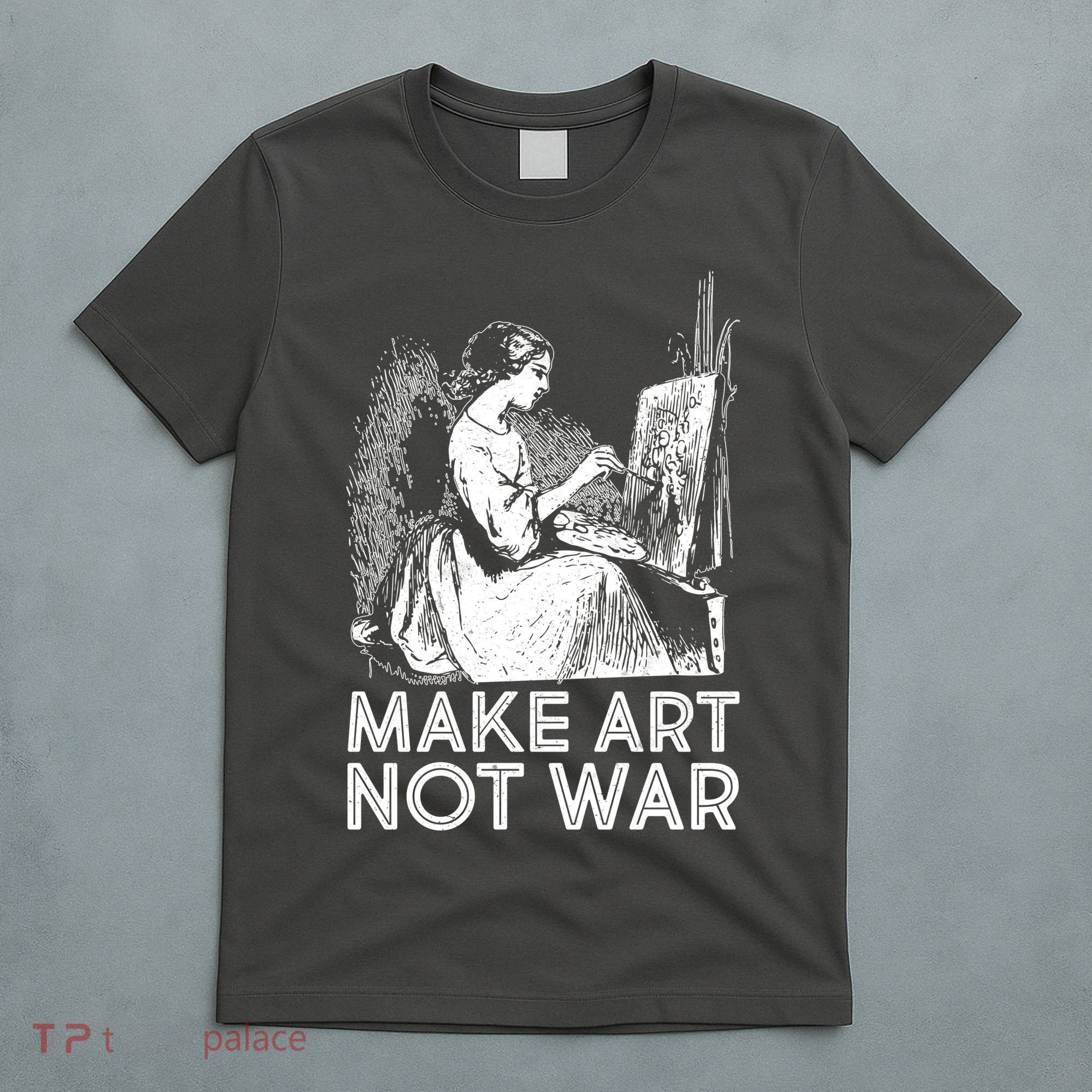 Vintage Make Art Not War T-Shirt