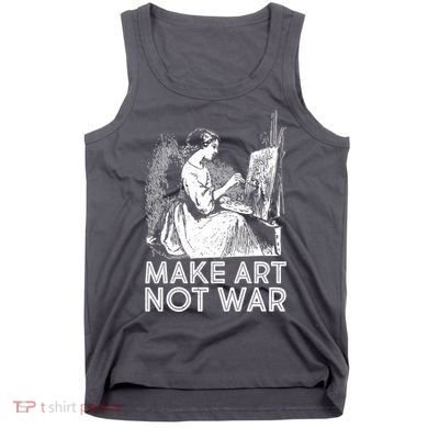 Vintage Make Art Not War Tank Top
