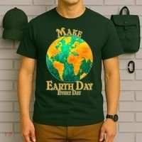 Vintage Make Earth Day Every Day T-Shirt thumb 6