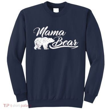 Vintage Mama Bear Retro Mother Logo Sweatshirt