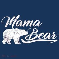 Vintage Mama Bear Retro Mother Logo T-Shirt thumb 7