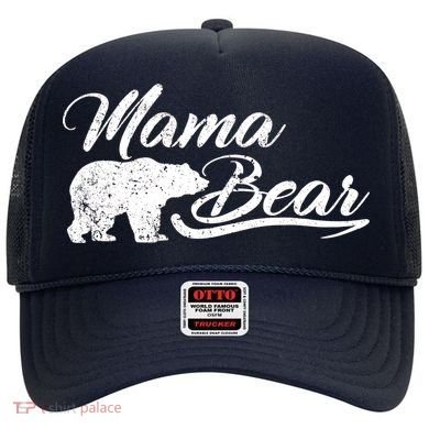 Vintage Mama Bear Retro Mother Logo Hat