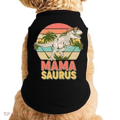 Vintage Mama Saurus T-Rex Mom Mother Doggie Tank